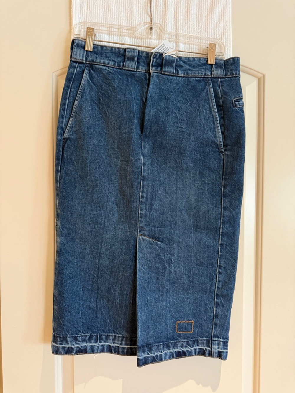 Maison Martin Margiela Indigo Denim Skirt with Branded Tag